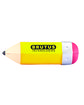 Prime Line Pencil Shape Stress Ball yellow DecoFront