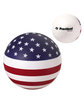 Prime Line Usa Patriotic Round Ball Stress Reliever white DecoBack