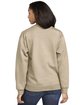 Gildan Adult Softstyle® Fleece Crew Sweatshirt SAND ModelBack