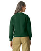 Gildan Adult Softstyle® Fleece Crew Sweatshirt forest green ModelBack