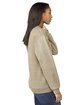 Gildan Adult Softstyle® Fleece Crew Sweatshirt sand ModelSide