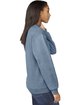 Gildan Adult Softstyle® Fleece Crew Sweatshirt stone blue ModelSide