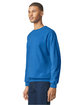 Gildan Adult Softstyle® Fleece Crew Sweatshirt royal ModelSide