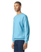 Gildan Adult Softstyle® Fleece Crew Sweatshirt sky ModelSide