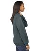 Gildan Adult Softstyle® Fleece Crew Sweatshirt dark heather ModelSide