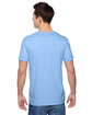 Fruit of the Loom Adult Sofspun® Jersey Crew T-Shirt LIGHT BLUE ModelBack