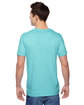 Fruit of the Loom Adult Sofspun® Jersey Crew T-Shirt scuba blue ModelBack