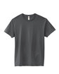 Fruit of the Loom Adult Sofspun® Jersey Crew T-Shirt CHARCOAL GREY OFFront