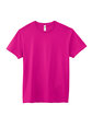 Fruit of the Loom Adult Sofspun® Jersey Crew T-Shirt CYBER PINK OFFront