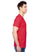 Fruit of the Loom Adult Sofspun® Jersey Crew T-Shirt FIERY RED ModelSide