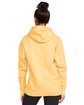 Gildan Adult Softstyle® Fleece Pullover Hooded Sweatshirt yellow haze ModelBack