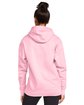 Gildan Adult Softstyle® Fleece Pullover Hooded Sweatshirt light pink ModelBack