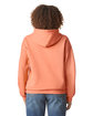 Gildan Adult Softstyle® Fleece Pullover Hooded Sweatshirt tangerine ModelBack