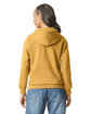 Gildan Adult Softstyle® Fleece Pullover Hooded Sweatshirt mustard ModelBack