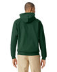 Gildan Adult Softstyle® Fleece Pullover Hooded Sweatshirt forest green ModelBack
