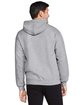 Gildan Adult Softstyle® Fleece Pullover Hooded Sweatshirt rs sport grey ModelBack