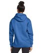Gildan Adult Softstyle® Fleece Pullover Hooded Sweatshirt royal ModelBack