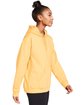 Gildan Adult Softstyle® Fleece Pullover Hooded Sweatshirt yellow haze ModelSide