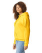 Gildan Adult Softstyle® Fleece Pullover Hooded Sweatshirt daisy ModelSide