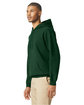 Gildan Adult Softstyle® Fleece Pullover Hooded Sweatshirt forest green ModelSide