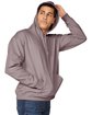 Gildan Adult Softstyle® Fleece Pullover Hooded Sweatshirt paragon ModelSide