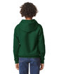 Gildan Youth Softstyle Midweight Fleece Hooded Sweatshirt forest green ModelBack