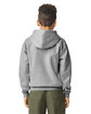 Gildan Youth Softstyle Midweight Fleece Hooded Sweatshirt rs sp grey ModelBack