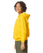 Gildan Youth Softstyle Midweight Fleece Hooded Sweatshirt daisy ModelSide