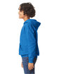 Gildan Youth Softstyle Midweight Fleece Hooded Sweatshirt royal ModelSide