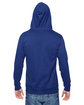Fruit of the Loom Adult Sofspun Jersey Full-Zip Hooded Sweatshirt admiral blue ModelBack
