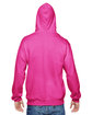 Fruit of the Loom Adult SofSpun® Hooded Sweatshirt cyber pink ModelBack