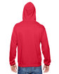 Fruit of the Loom Adult SofSpun® Hooded Sweatshirt FIERY RED ModelBack