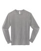 Fruit of the Loom Adult Sofspun Jersey Long-Sleeve T-Shirt athletic heather OFFront