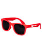 Prime Line Youth Single-Tone Matte Sunglasses red DecoFront