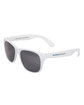 Prime Line Single-Tone Matte Sunglasses white DecoFront