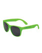 Prime Line Single-Tone Matte Sunglasses lime green DecoFront