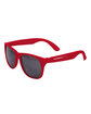 Prime Line Single-Tone Matte Sunglasses red DecoFront