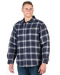 Berne Men's Heartland Sherpa-Lined Flannel Shirt Jacket  