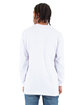 Shaka Wear Adult Active Long-Sleeve T-Shirt white ModelBack