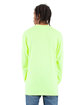 Shaka Wear Adult Active Long-Sleeve T-Shirt safety green ModelBack