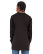 Shaka Wear Adult Active Long-Sleeve T-Shirt black ModelBack