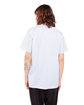 Shaka Wear Adult 6 oz., Active Short-Sleeve Crewneck T-Shirt WHITE ModelBack