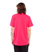 Shaka Wear Adult 6 oz., Active Short-Sleeve Crewneck T-Shirt HOT PINK ModelBack