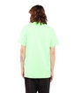 Shaka Wear Adult 6 oz., Active Short-Sleeve Crewneck T-Shirt LIME ModelBack