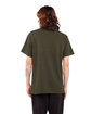 Shaka Wear Adult 6 oz., Active Short-Sleeve Crewneck T-Shirt HUNTER GREEN ModelBack