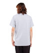 Shaka Wear Adult 6 oz., Active Short-Sleeve Crewneck T-Shirt HEATHER GREY ModelBack
