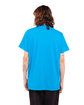 Shaka Wear Adult 6 oz., Active Short-Sleeve Crewneck T-Shirt TURQUOISE ModelBack