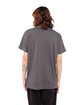 Shaka Wear Adult 6 oz., Active Short-Sleeve Crewneck T-Shirt DARK GREY ModelBack