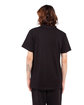 Shaka Wear Adult 6 oz., Active Short-Sleeve Crewneck T-Shirt BLACK ModelBack