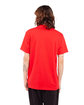 Shaka Wear Adult 6 oz., Active Short-Sleeve Crewneck T-Shirt RED ModelBack